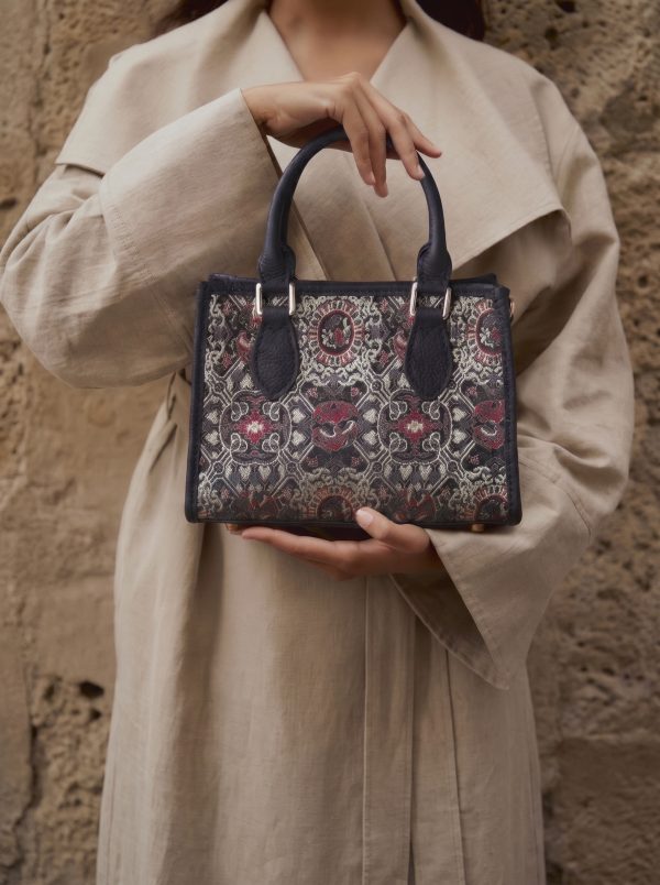 DIY Bag Kit: The Vintage Jacquard Top Handle Bag