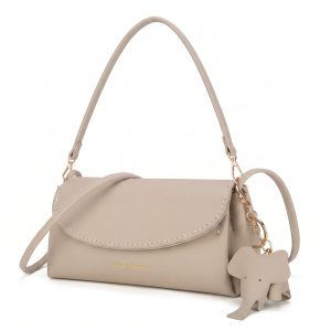DIY Bag Kit: The Minimalist Flap Crossbody with Elephant Charm