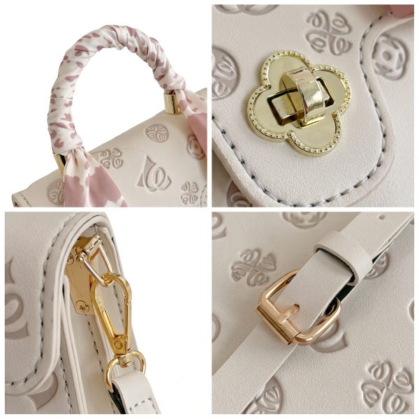 DIY Bag Kit: The Embossed Clover Crossbody with Scarf Handle