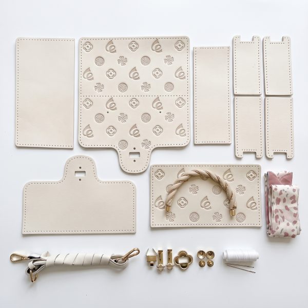 DIY Bag Kit: The Embossed Clover Crossbody with Scarf Handle