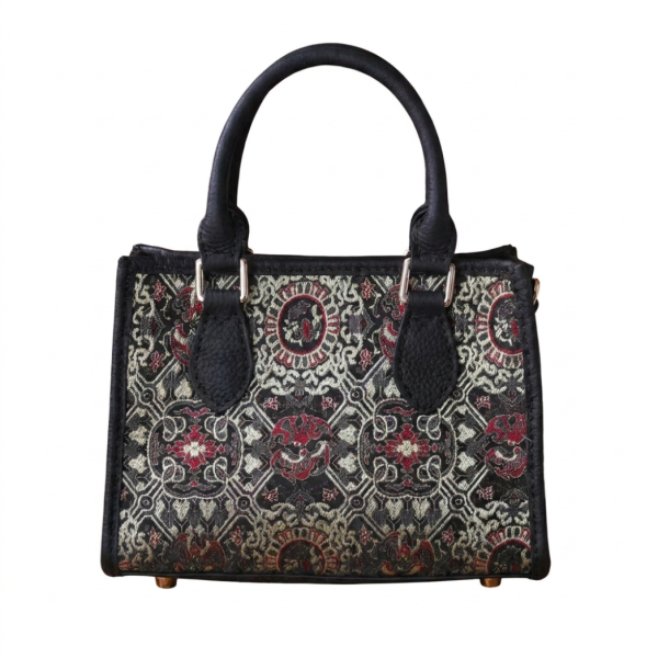 DIY Bag Kit: The Vintage Jacquard Top Handle Bag