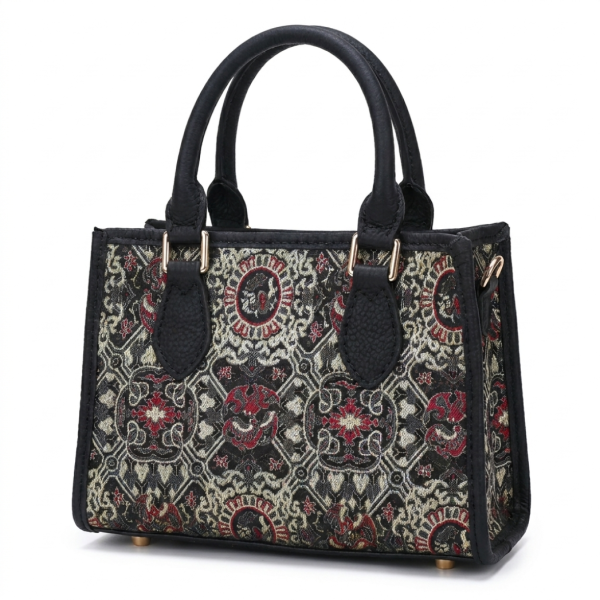 DIY Bag Kit: The Vintage Jacquard Top Handle Bag