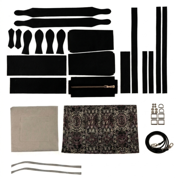 DIY Bag Kit: The Vintage Jacquard Top Handle Bag