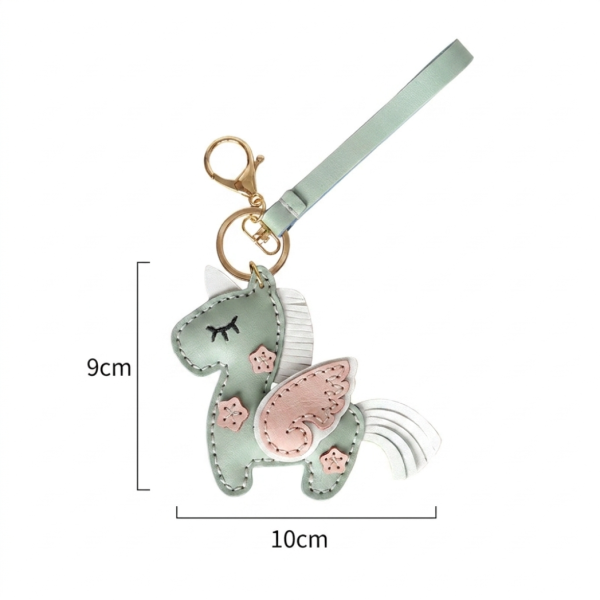 DIY Accessory Kit: The Magical Pegasus Bag Charm & Keychain