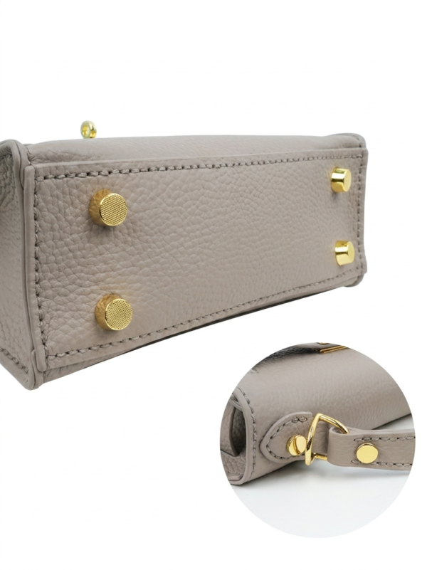 DIY Bag Kit: The Iconic Mini Top Handle Bag – Elephant Grey
